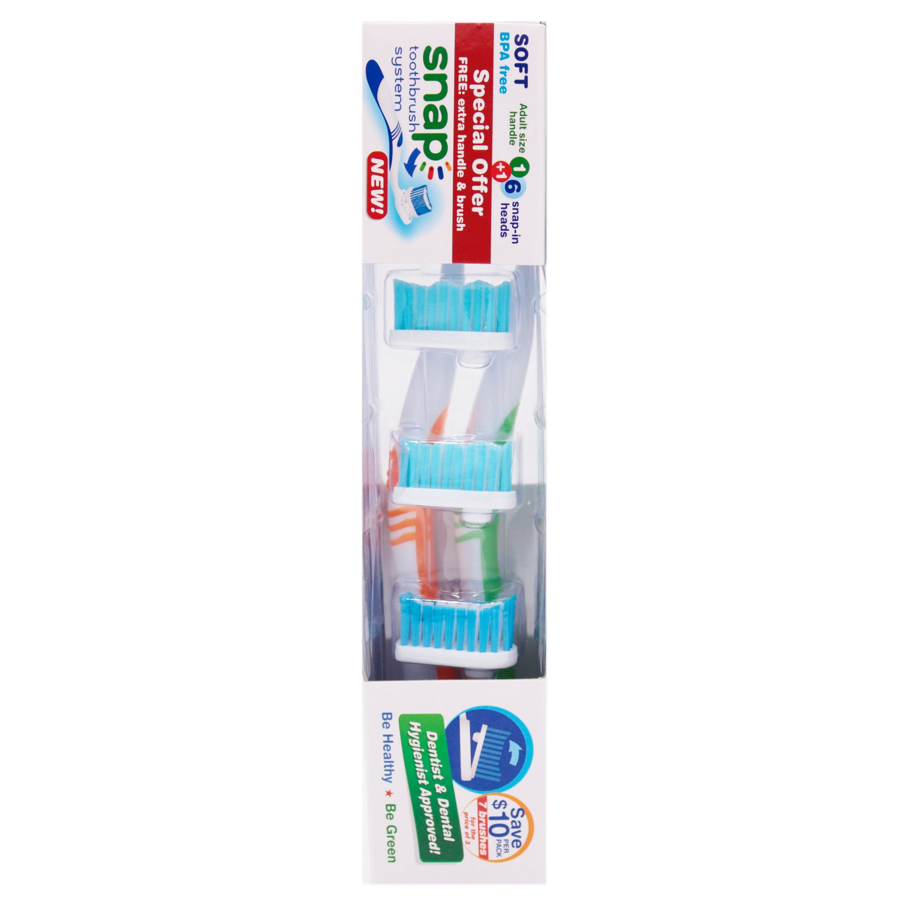 Double Pack: Eco-Friendly Toothbrushes + 1 Years of Bristles ...